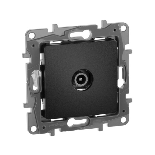 Розетка TV оконечная Антрацит Legrand Etika