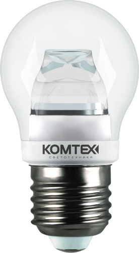 Лампа светодиодная СДЛ-Ш45-5-220-827-280-Е27-П 2700К 220В 450лм 