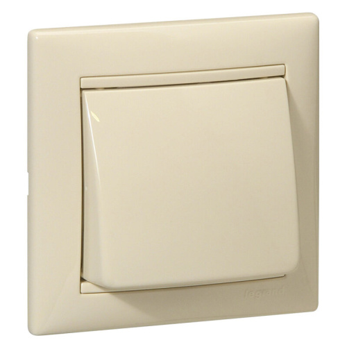 Кабельный вывод (под один кабель), Слоновая кость Valena