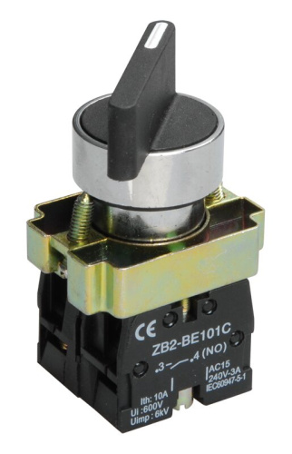 Переключатель LAY5-BJ25 2 положения "I-0" длин ручка ИЭК