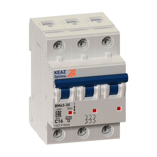 Автомат OptiDin BM63-3D10-УХЛ3