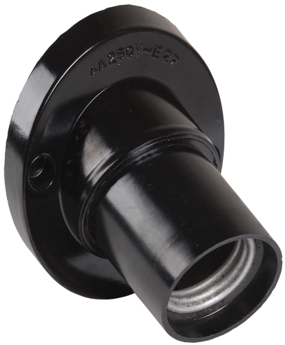 Пкб27-04-К31 Патрон угловой настенный карболитовый, Е27, черный (50 шт), стикер на изделии, IEK