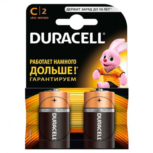 Элемент питания Duracell  LR14-2BL