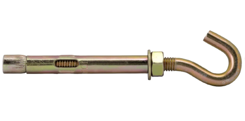 Болт анкерный с крюком М10 12х70 HG