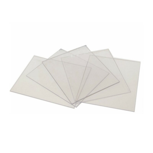 Комплект покровных стекол из поликарбоната (110х90) к сварочному щитку 00230