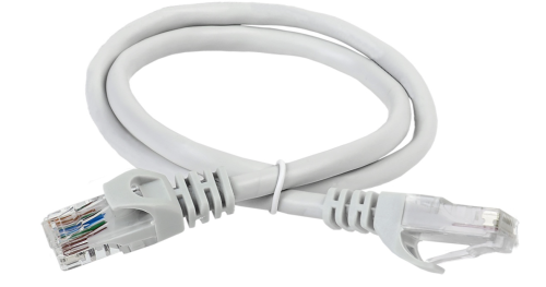 ITK Коммутационный шнур (патч-корд) кат. 6 UTP PVC 10м серый