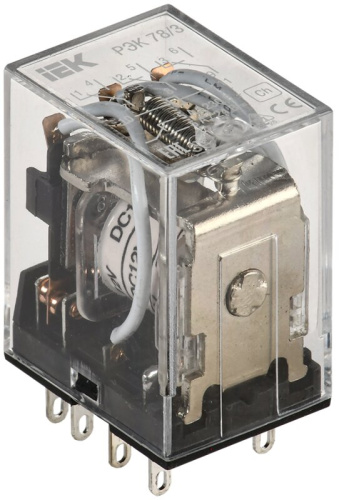 Реле РЭК78/3(MY3)  5А  12В DC ИЭК
