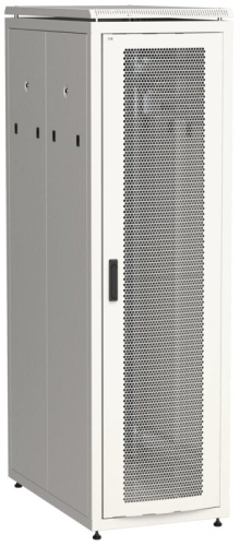 Шкаф сетевой 19" LINEA N 33U 600х1000 мм перфорированные двери серый ITK