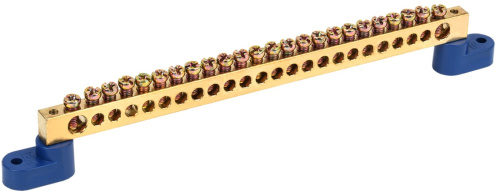 Шина N "ноль" на двух угловых изол ШНИ-8х12-24-У2-С ИЭК