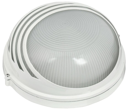 Светильник НПП1107 белый/круг ресничка 100Вт IP54  ИЭК