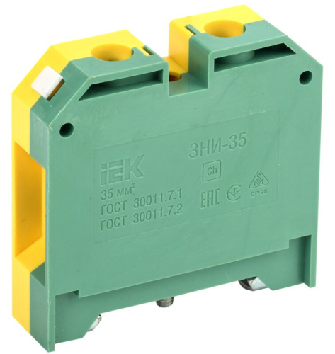 Зажим наборный ЗНИ-35PEN 35мм2 (JXB-земля) ИЭК