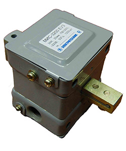 Электромагнит МИС-3200 ЕУ3, 380В, толкающее исполнение, ПВ 100%, IP20, с жесткими выводами