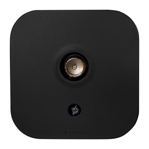 Розетка TV QUTEO ЧЁРН Legrand