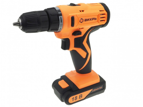 Дрель-шуруповерт аккумуляторная ДА-18Л-2К Вихрь 