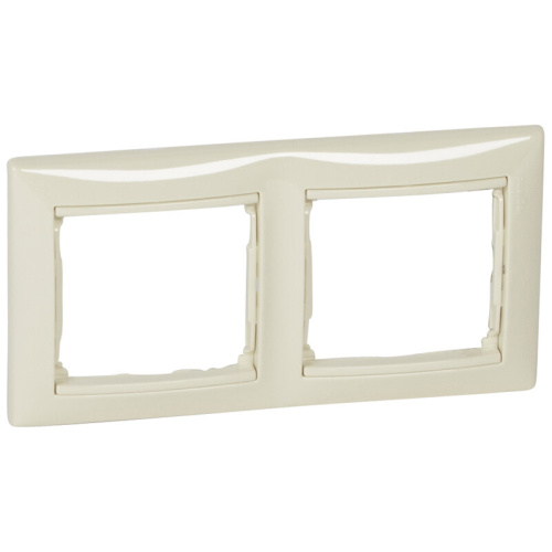 Рамка  2-ая гориз. Крем