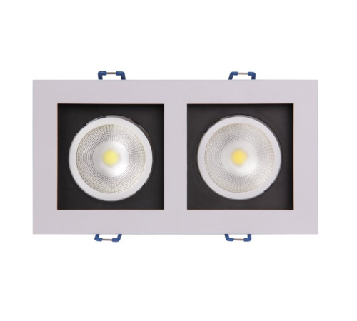 Светильник встраиваемый PSP-S 212 2x8W 4000K 55 IP40 White Jazzway