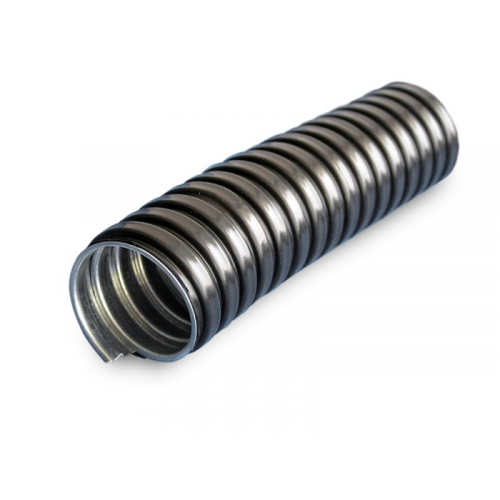 Металлорукав в ПВХ изоляции Р3-ЦП нг  15  (20 м/уп.) чёрный DIY ГОФРОМАТИК (ЗЭТАРУС)