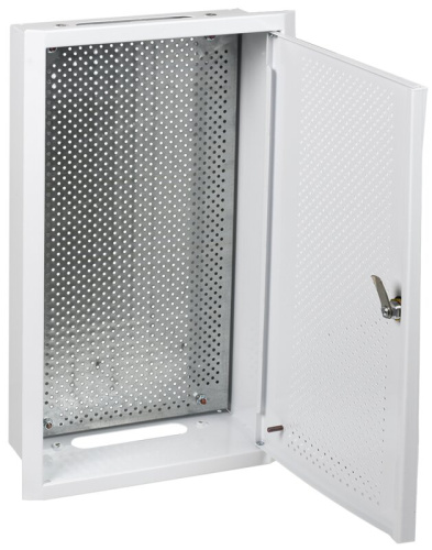 Корпус метал. ЩРв Мultimedia (540х310х120) белый TITAN 3 IEK