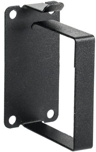 Кольцо кабельное 70x88 мм с площадкой (компл. 4шт), черное ITK