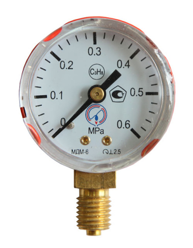 Манометр 0,6 МПа  пропан