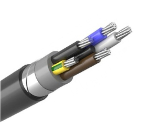 Кабель АПвБШвнг(А)-LS 5х35 ок(N,PE)-1