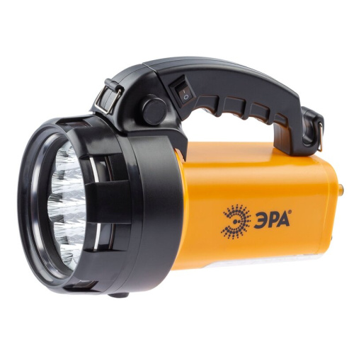 Фонарь PA-601 ЭРА прожектор АЛЬФА [19xLED + 24xLED, литий 3Ач, ЗУ 220V+12V, карт]