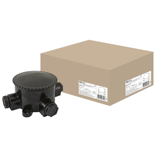 Коробка КЭМ 2-660-3 ОП D95mm IP65.3-х рожк.(карболит)