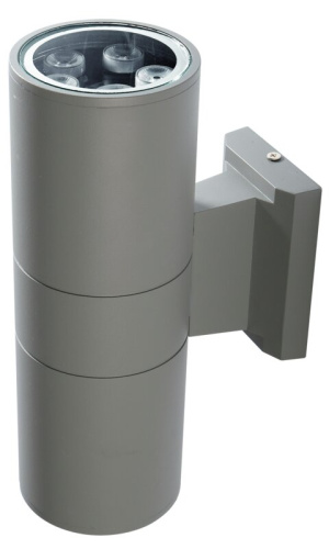 Светильник PWL-26090/30D 2x5w 6500K GR (новый) IP 65 Jazzway