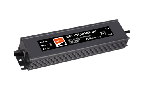 Драйвер BSPS 12V8,30A=100W IP67 3 г.гар. Jazzway