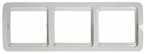 Рамка 3ая CLASSICO ASD белая 2303H