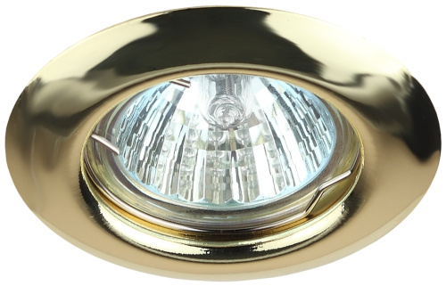 Светильник ST3 GD ЭРА штампованный MR16.12V/220V. 50W золото