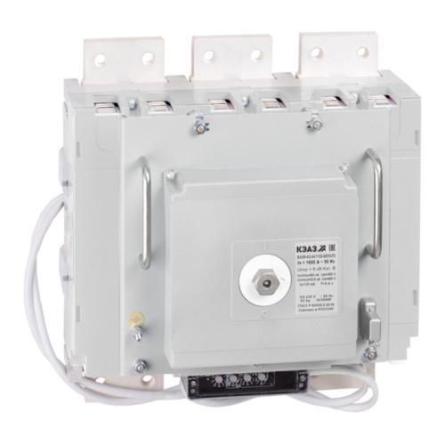 Автомат ВА55-43-341830-1600А-690AC-НР230AC/220DC-ПЭ230AC-УХЛ3-КЭАЗ