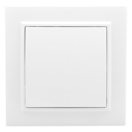 Минск Выключатель 1-клавишный СП,10А, белый EKF Basic