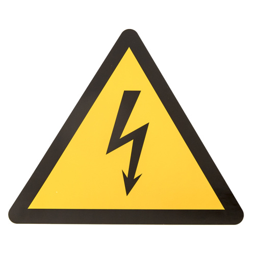 Наклейка "Молния" (50х50х50мм.) EKF PROxima