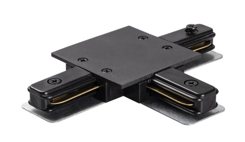 Коннектор PTR/R CT-BL черный T-обр. (встраиваемый) Jazzway