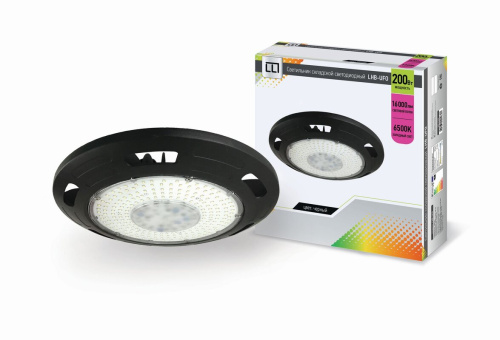 Светильник складской сд LHB-UFO 200Вт 230В 6500К 16000Лм IP65 LLT