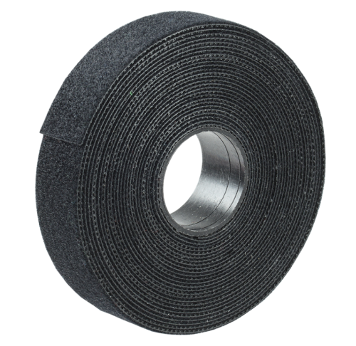 Хомут-липучка ХКл 20мм черный (5м/ролл) IEK