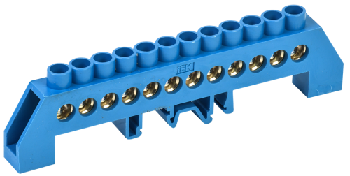 Шина N "ноль" в комб DIN-изол "Стойка" ШНИ-8х12-12-КС-С ИЭК