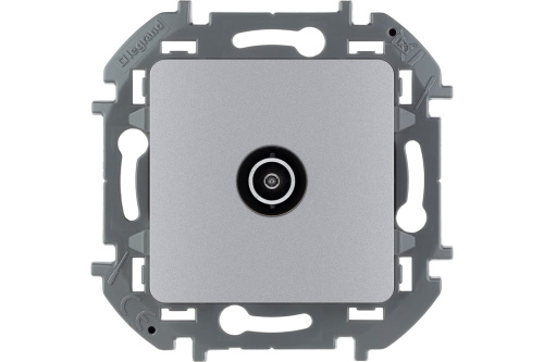 Розетка TV - оконечная - 10 дБ - 5-862 мГц - INSPIRIA - алюминий