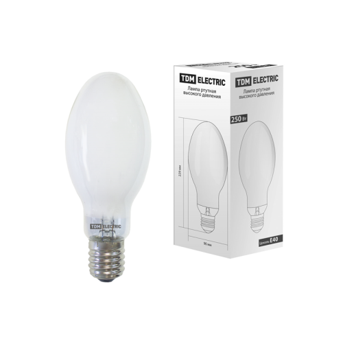 Лампа ДРЛ-250 Вт Е40 TDM