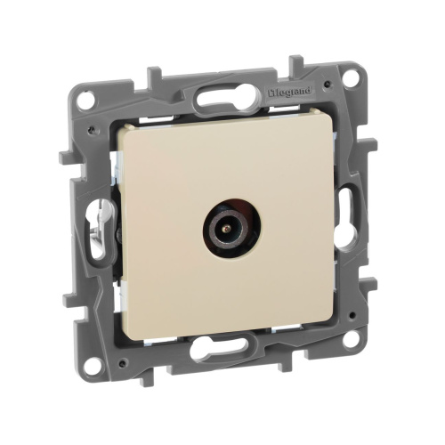 Розетка TV оконечная Слоновая кость Legrand Etika