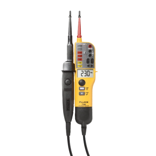Тестер-пробник с омметром с ЖК-экраном, возможностью подключения нагрузки Fluke T150