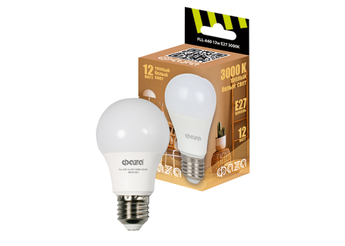 Лампа светодиодная FLL- A60 18w E27 5000K 230/50 ФАZA