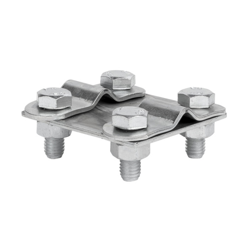 Зажим контрольный прут-прут (пластина 57х57мм), HZ EKF PROxima