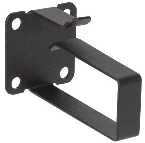 Кольцо кабельное 70x44 мм с площадкой (компл. 4шт), черное ITK