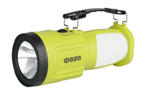 Фонарь аккумуляторный ФАZА AccuF8-L1W/L24-gn (зел.)
