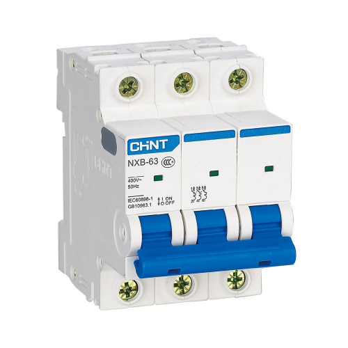 Авт. выкл. NXB-63S 3P 32А 4,5кА х-ка С (R) (CHINT)