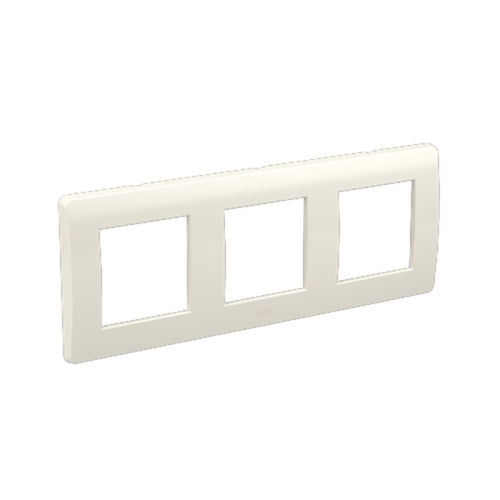 Рамка 3-м 2+ 2мод.Brava бел. DKC75013W