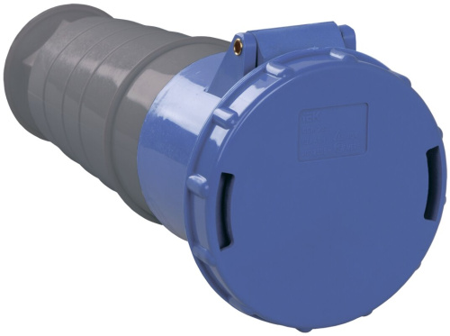 Розетка переносная ССИ-233 2Р+РЕ 63А 200-250В IP54 IEK