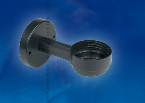 Кронштейн UFP-C21AE-140 BLACK (пластик, черный) патрон Е27, соедин-е резьбовое
